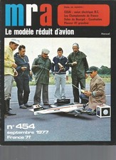 MRA N°454 PLAN : "PEPITO" PLANEUR A1 / CACAHUETES / HUMMING BIRD ELECTRIQUE