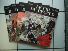 TARDI / LE CRI DU PEUPLE 1 a 4 / CASTERMAN  / EO 
