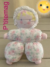 Ancien doudou Fleuri,  poupée