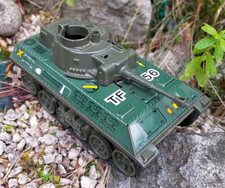 Tank char Joustra TF56 / Made in France / ANNÉES 50  60 : Jouet mécanique ancien