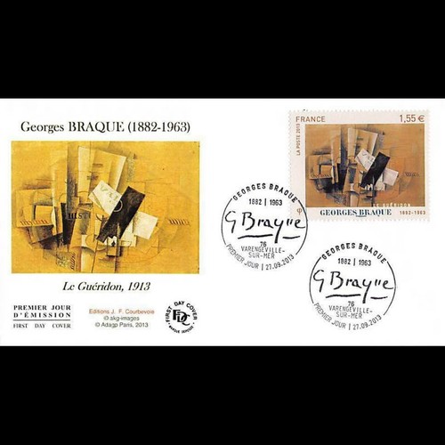 Fdc tableau georges braque - tableau,