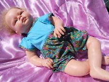 barboteuse ancienne pour  bébé 3 mois ou poupée reborn,baigneur 55cm