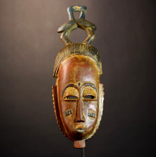 Masque africain Baule Tribe