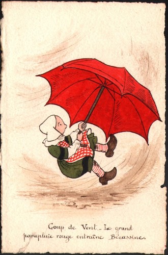 Carte peinte bécassine - carte, peinte.