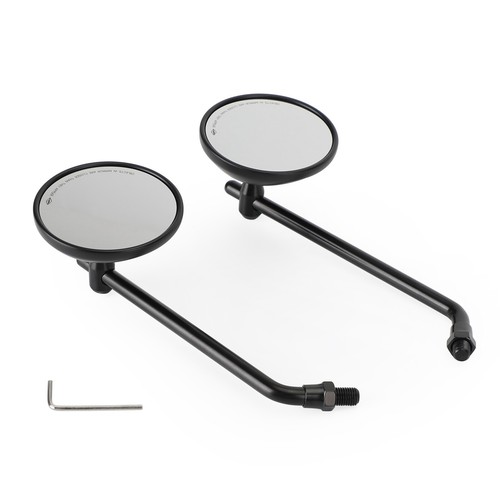 Rétroviseur rond noir