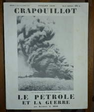 Le Crapouillot   LE PETROLE ET LA GUERRE   juillet 1939