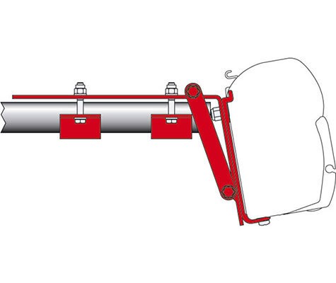 Adaptateur barre toit kit - barre, de