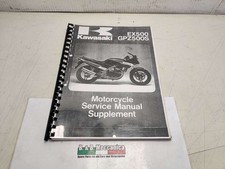 Manuel De Services Atelier Kawasaki EX500 GPZ500S 1987 Langue Anglaise (PP735)