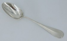 Cuillère ragout argent massif