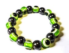 Bracelet Magnétique Hématite Anti Douleur vert