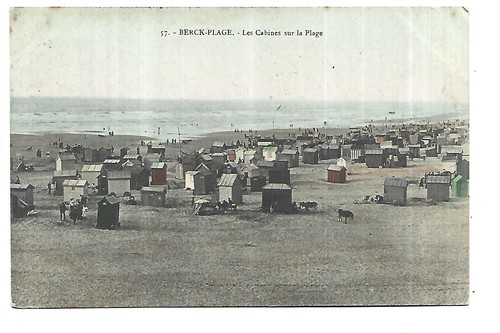 Berck plage les cabines - 62,