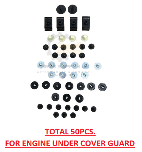 Neuf kit clips fixation - clips,