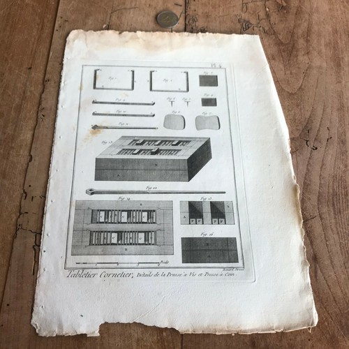 Gravure 18eme siecle n159 - 18eme,