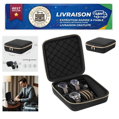 Boîte montres voyage - boîte, à