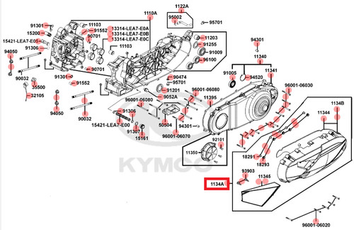 Kymco protection complète - protection,