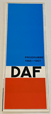 Notice Commerciale Camions DAF  - Programme 1966 / 1967 - Bel Etat
