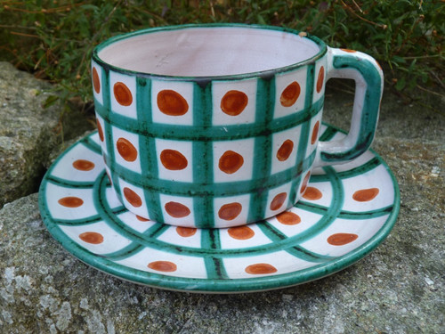 Grande tasse soucoupe - grande,