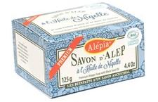 Alepia Savon d'Alep Premium à l'Huile de Nigelle Bio, 125 g
