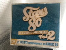 STARS 80 LA COMPIL OFFICIELLE VOL.2 - 100 TUBES ANNEES 80 - BOX 5 CD  (N14)