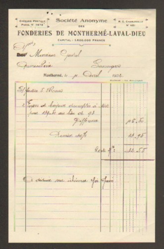 Montherme societe anonyme - (08),