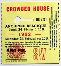 CROWDED HOUSE billet ticket