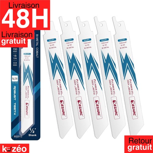 Lames scie sabre métal - , ezarc