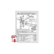 1968 Ferrari technical information n°127 365 GT 2+2 (Adjournment to fig.37 (hand