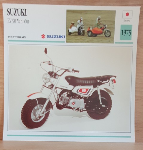 Carte moto suzuki van - carte,