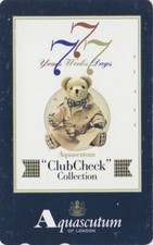 TC JAPON  MODE AQUASCUTUM OF LONDON  - TEDDY BEAR -  FASHION England JAPAN pc