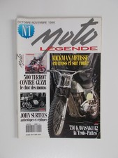 MOTO LÉGENDE n°1 RICKMAN METISSE-TERROT 500 RSSE-KAWASAKI 750 H2-GUZZI type W