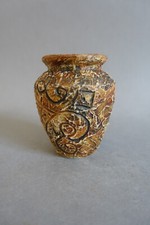 Grès de Ciboure vase miniature décor Arroka Suzanne Fischer  Vintage