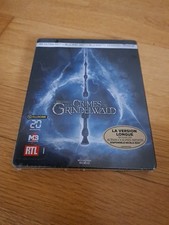 Les Crimes De Grindelwald Steelbook Bluray 4K + 3D + Bluray + Version Longue