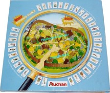 Collection complète des 40 DOMINOS ASTERIX - plateau métal Auchan jeu de société