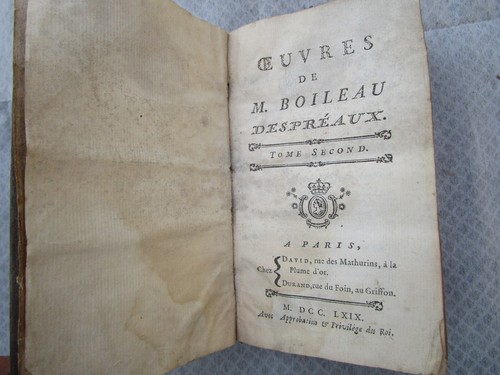 Livre ancien oeuvres m - livre,