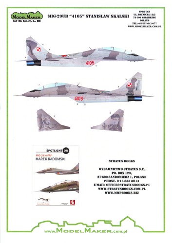 Model maker decals 72 - decals, 1/72