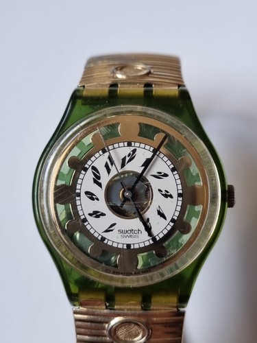 Swatch green shine 1993 - green,
