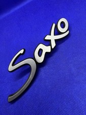 Exclusif Logo Emblème Badge SAXO CITROËN ORIGINAL 8663.JA  VTR VTS OCCASION