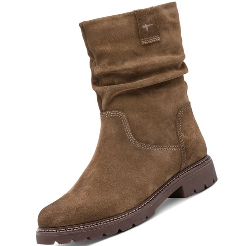 Bottines cuir pour femme - bottines, en