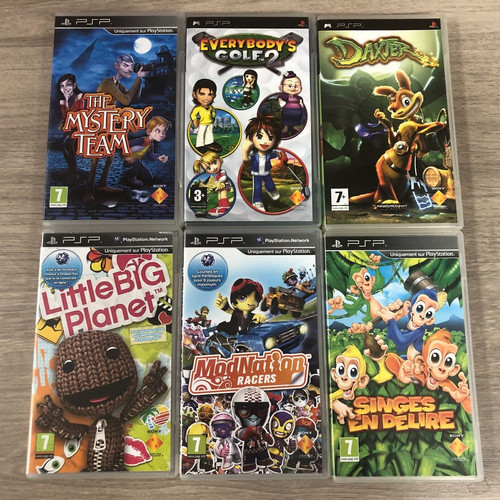 Lot jeux psp - lot, version