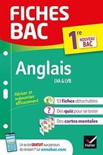 Fiches bac Anglais 1re (tronc commun): nouveau programme d... | Livre | état bon