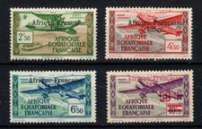 Colonie - AEF - 4 PA France Libre N* MH , Cote 37 Euros (RC347)