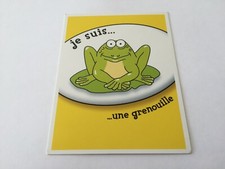 Carte je suis une grenouille