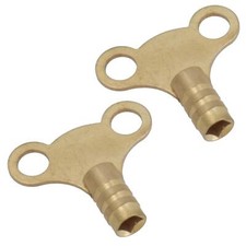 2 pièces clés de radiateur