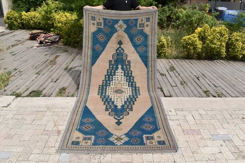 Tapis turc taille 4x9 tissé