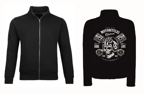 Veste sweatshirt noir twin - veste, v