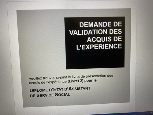 Livret vae assistant de - livret,