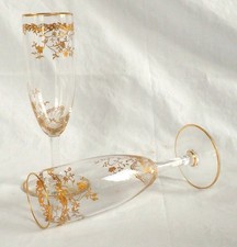 Paire flûtes champagne - à,