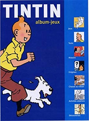 Tintin album jeux t01 - album-jeux,
