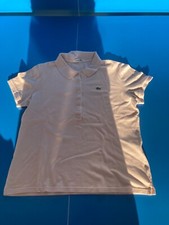 LACOSTE Joli Polo ROSE CLAIRE Femme Taille FR M T 46 EXCELLENT ÉTAT