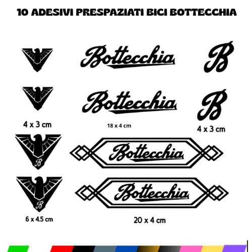Kit stickers vélo - 10,